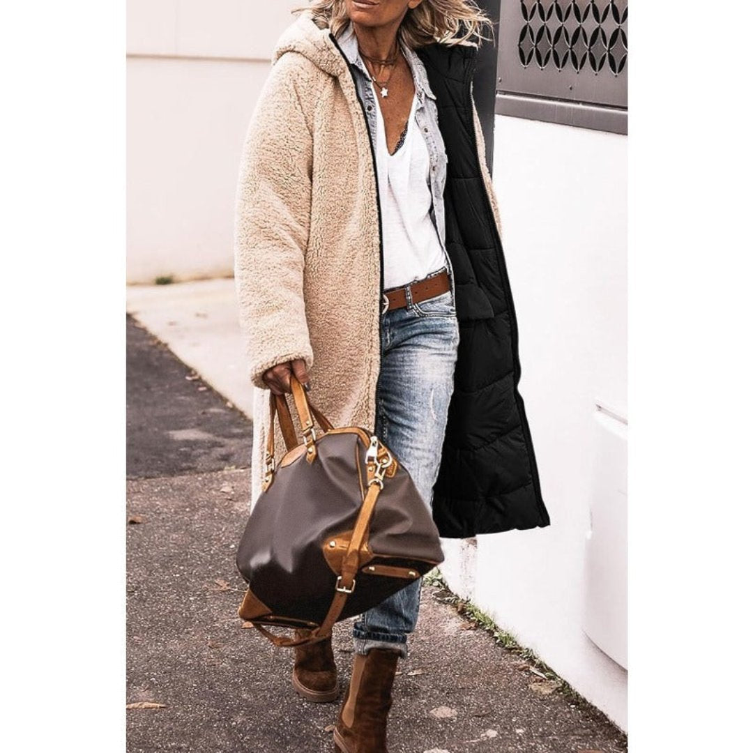 Sophia™ - Elegancki i Wygodny Odwracalny Płaszcz