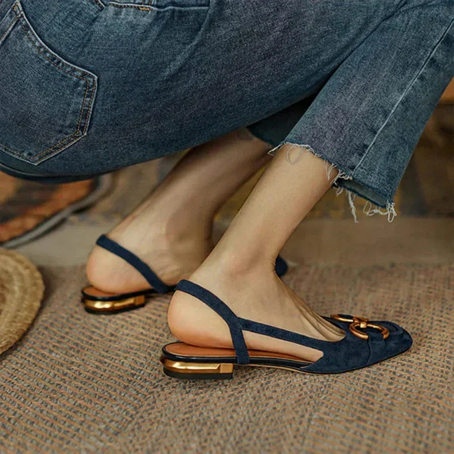 CAIUS | LUKSUSOWE SANDAŁY Z PASKIEM