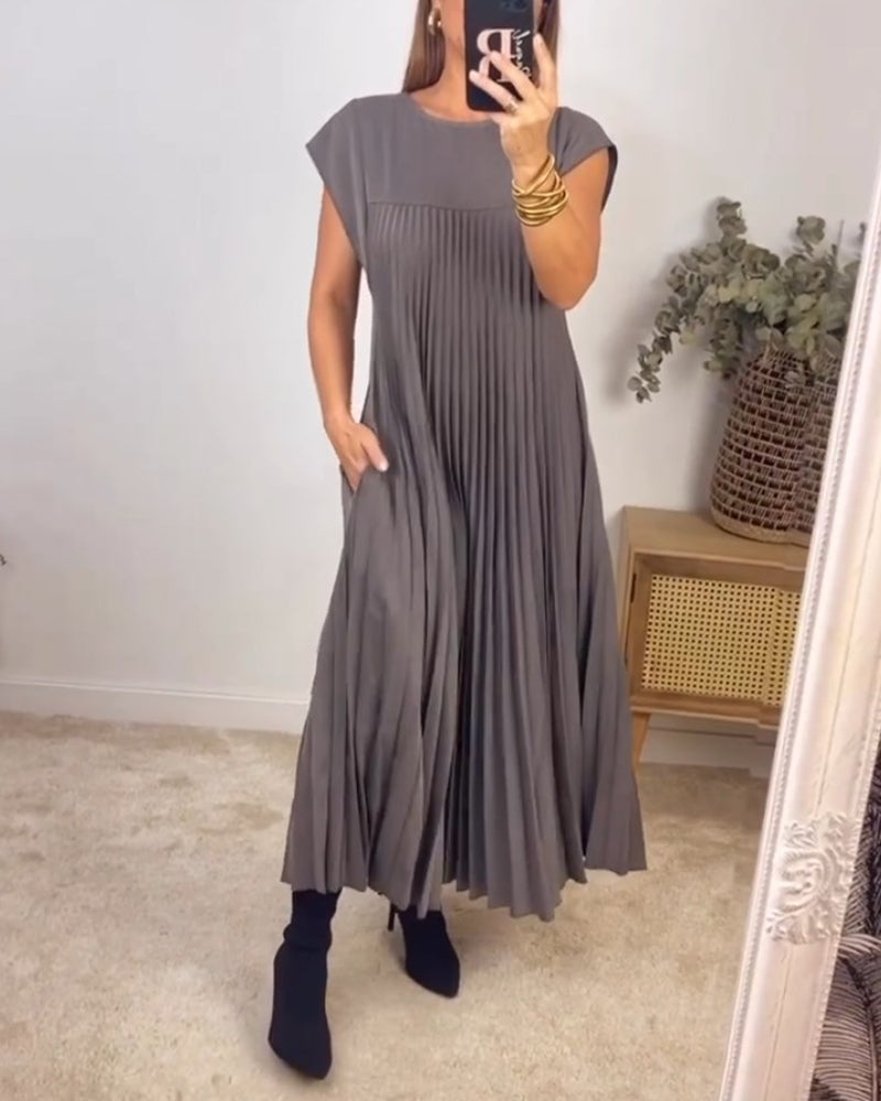 Grazia | Elegancka Sukienka Faldowana Bez Wysiłku
