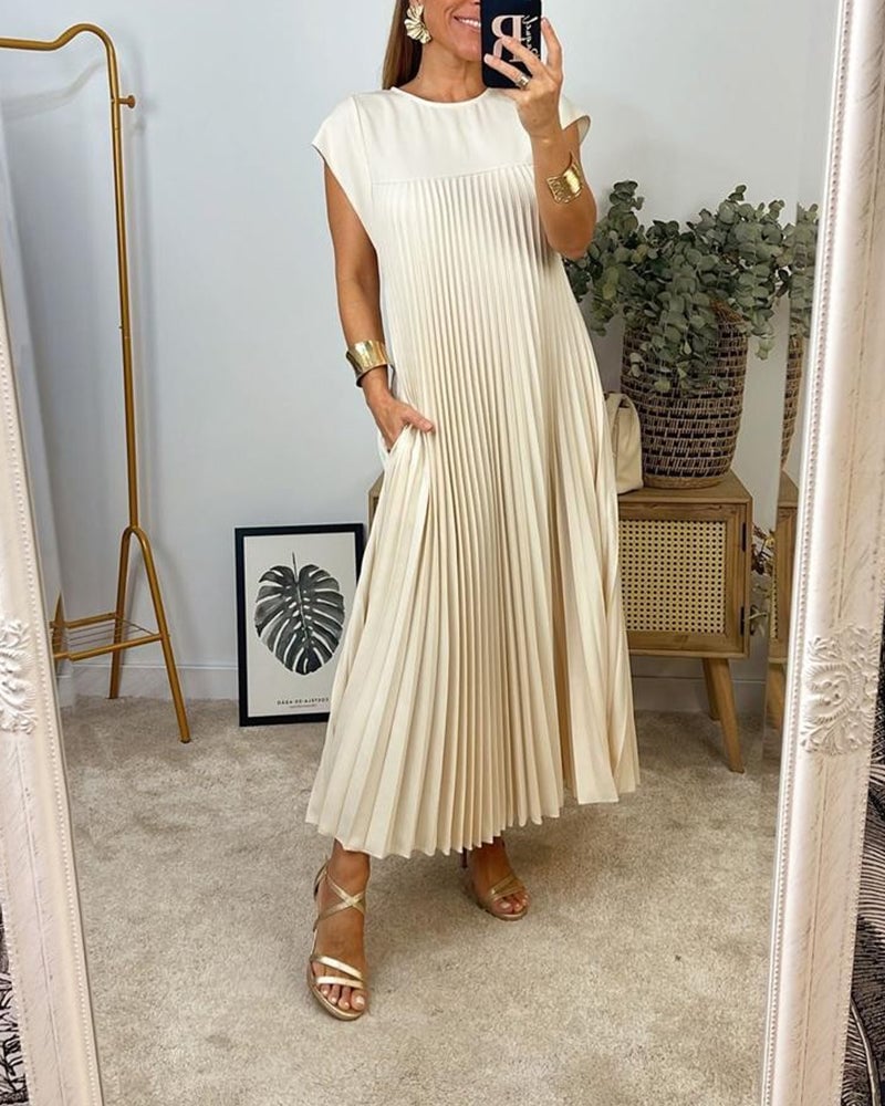 Grazia | Elegancka Sukienka Faldowana Bez Wysiłku