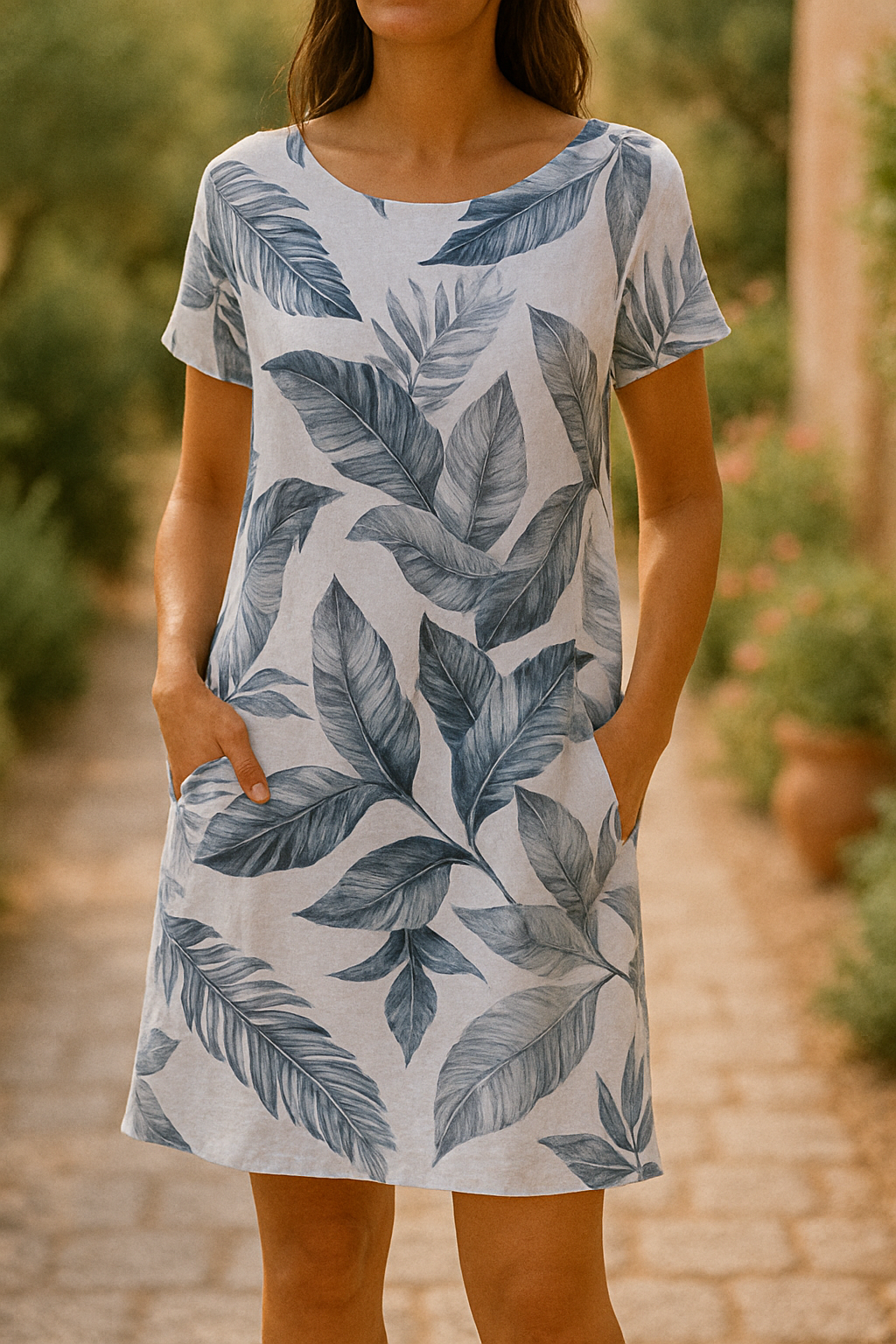Ranya™ | Elegancka sukienka z lnu