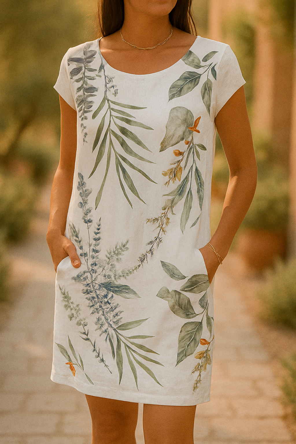 Ranya™ | Elegancka sukienka z lnu