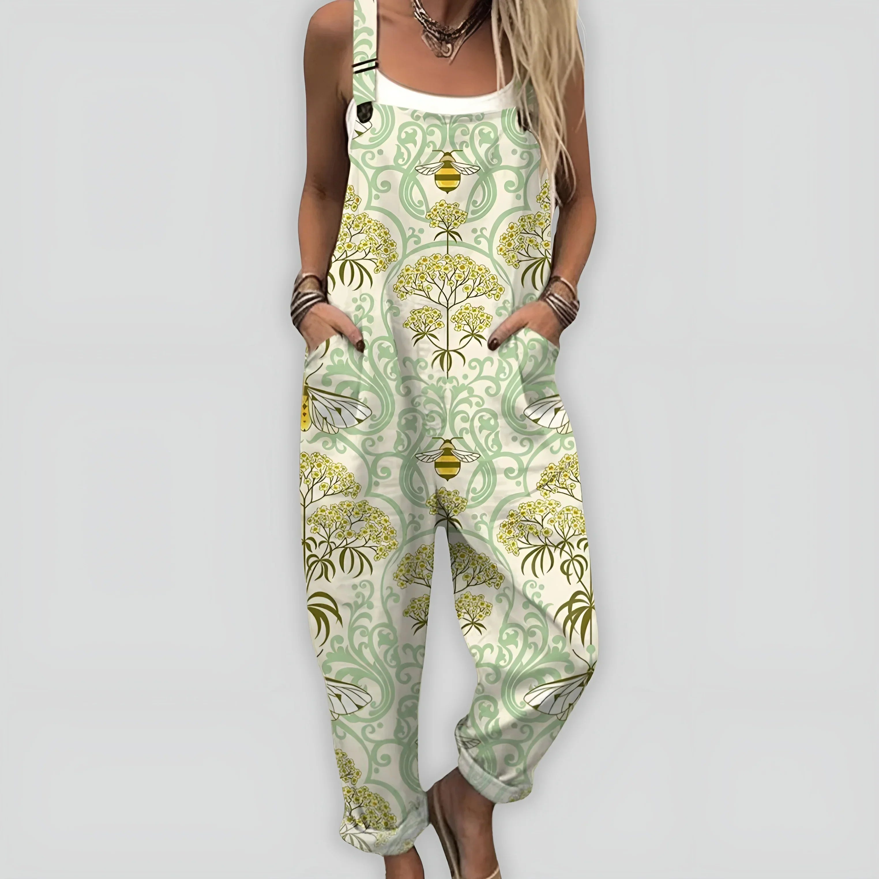ANJA™ – STYLOWY KOMBINEZON O LUŹNYM KROJU