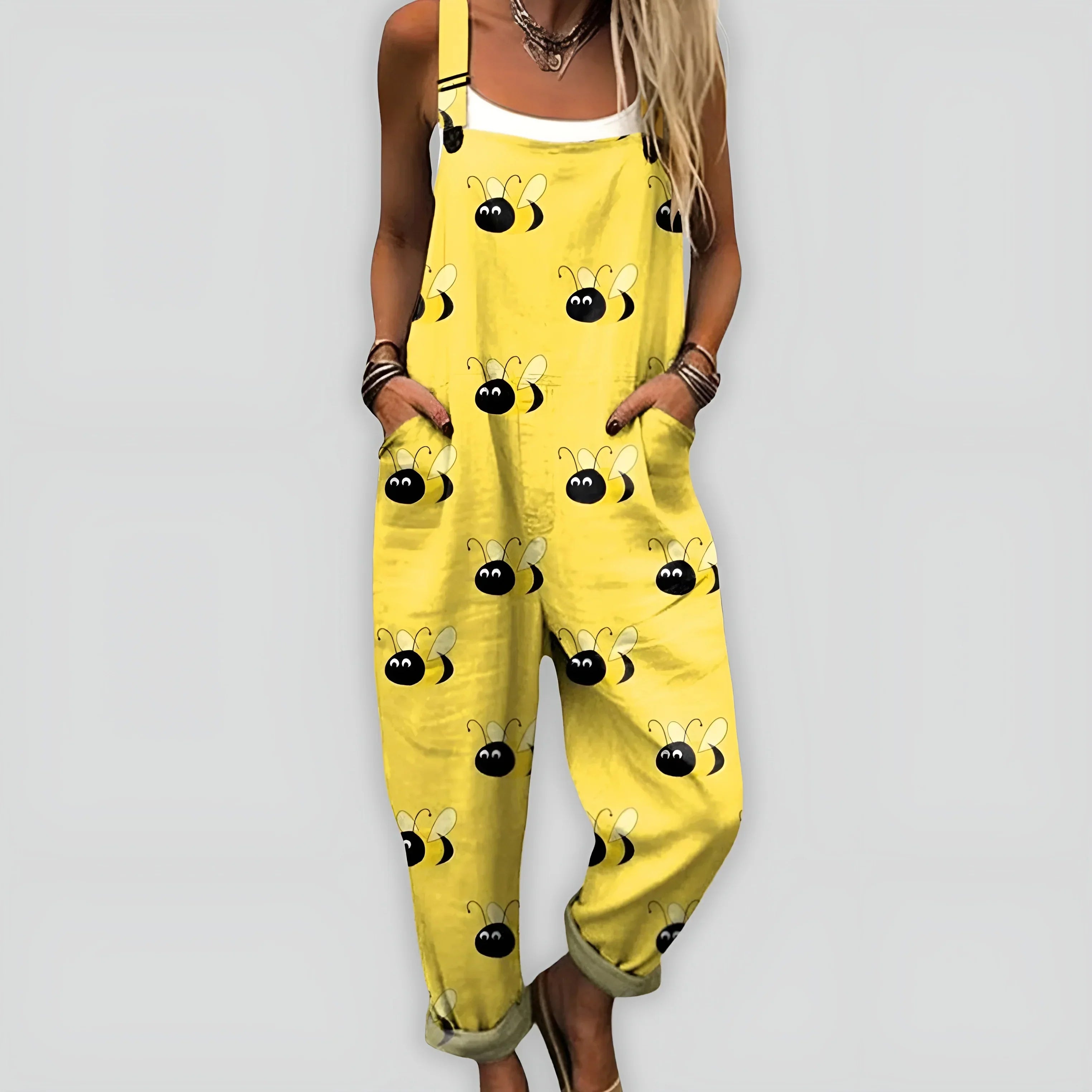 ANJA™ – STYLOWY KOMBINEZON O LUŹNYM KROJU