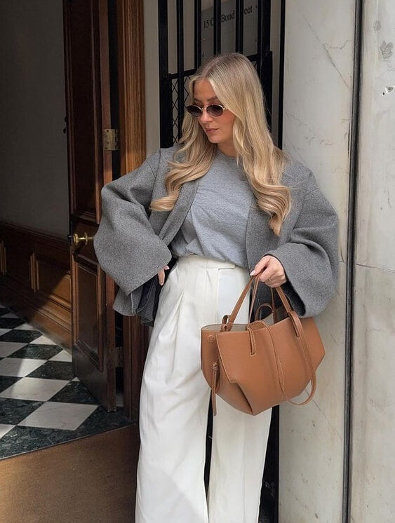 Pernilla – Elegancka torba z bocznymi wykończeniami