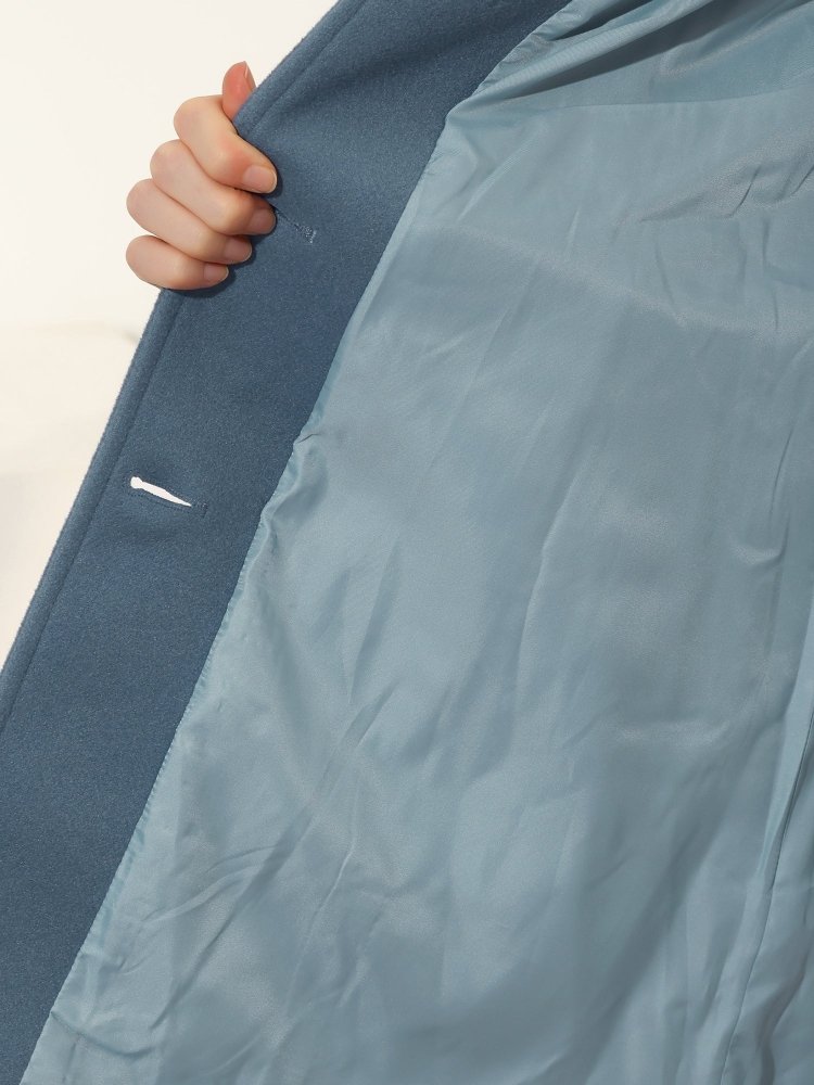 Helena | Damski płaszcz zimowy z jednym guzikiem